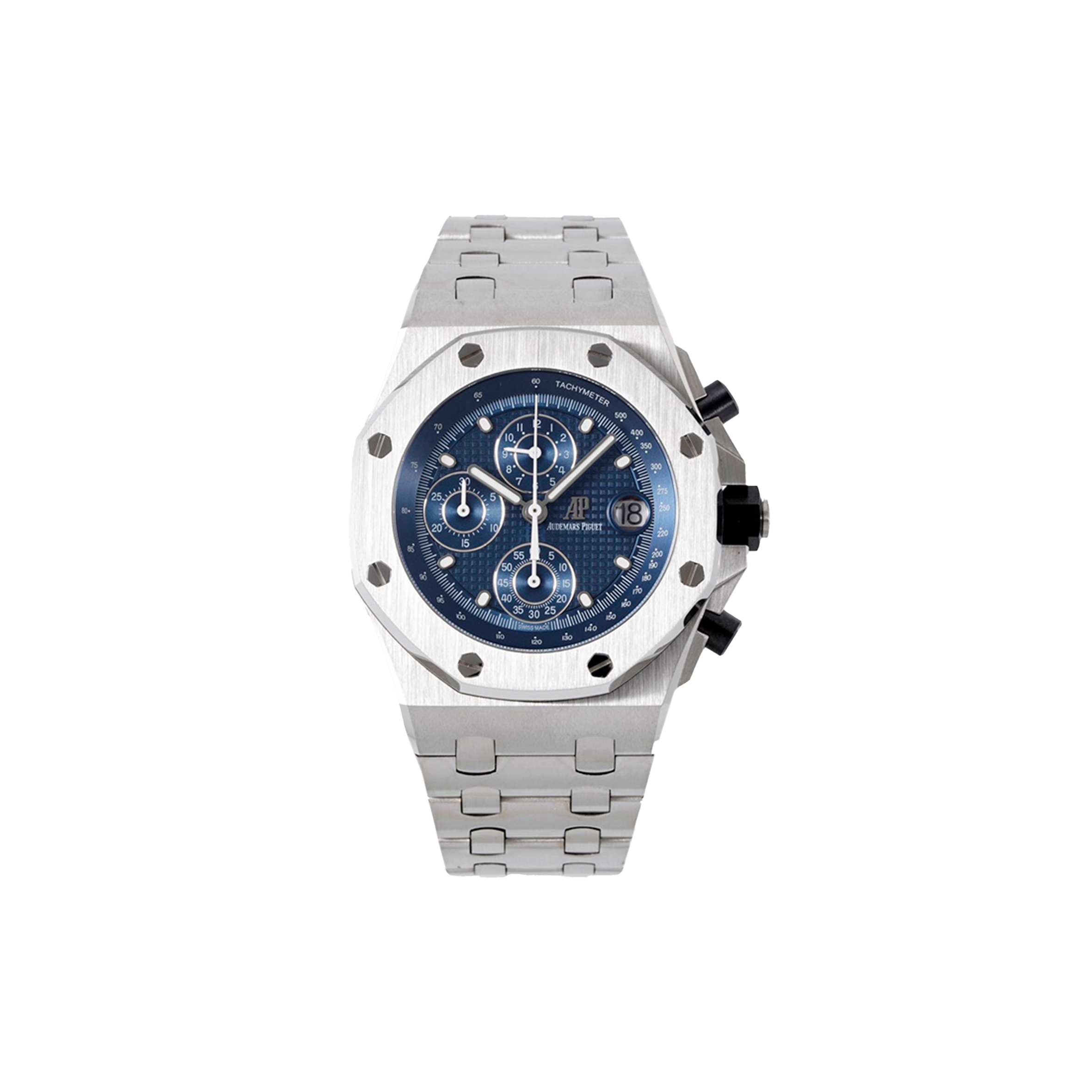 AUDEMARS PIGUET ROYAL OAK OFFSHORE BLUE DIAL 42MM WATCH 26237ST.OO.1000ST.01